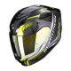 Casca Scorpion EXO-391 HAUT Black-Silver-Neon yellow