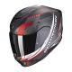 Casca Scorpion EXO-391 HAUT Matt black-Silver-Red