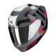 Casca Scorpion EXO-391 AROK Grey-Red-Black