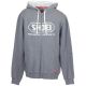 Bluzon Shoei Zip Hoody grey 