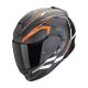 Casca Scorpion EXO-491 KRIPTA Matt Black-Orange-White